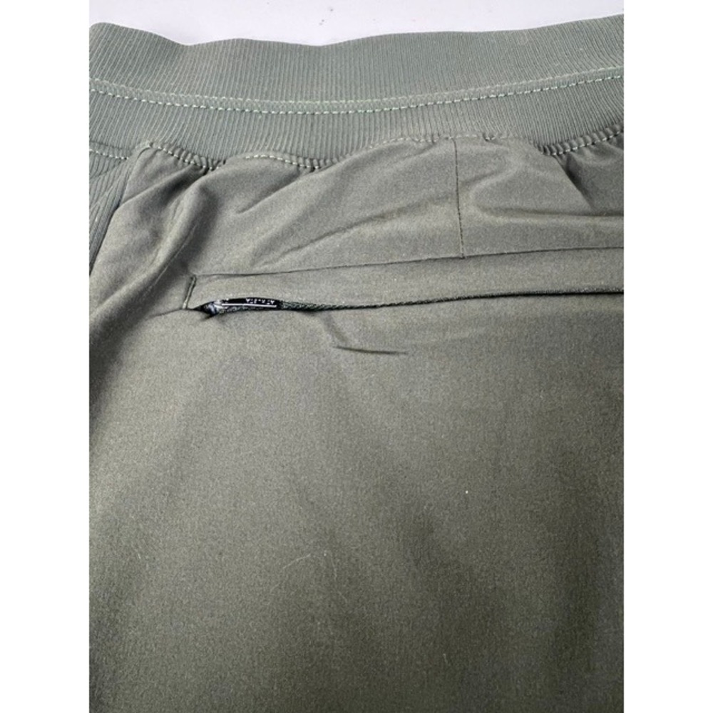Athleta Trekkie North Short Olive Green Hiking Activewear Womens 16 - Picture 10 of 12